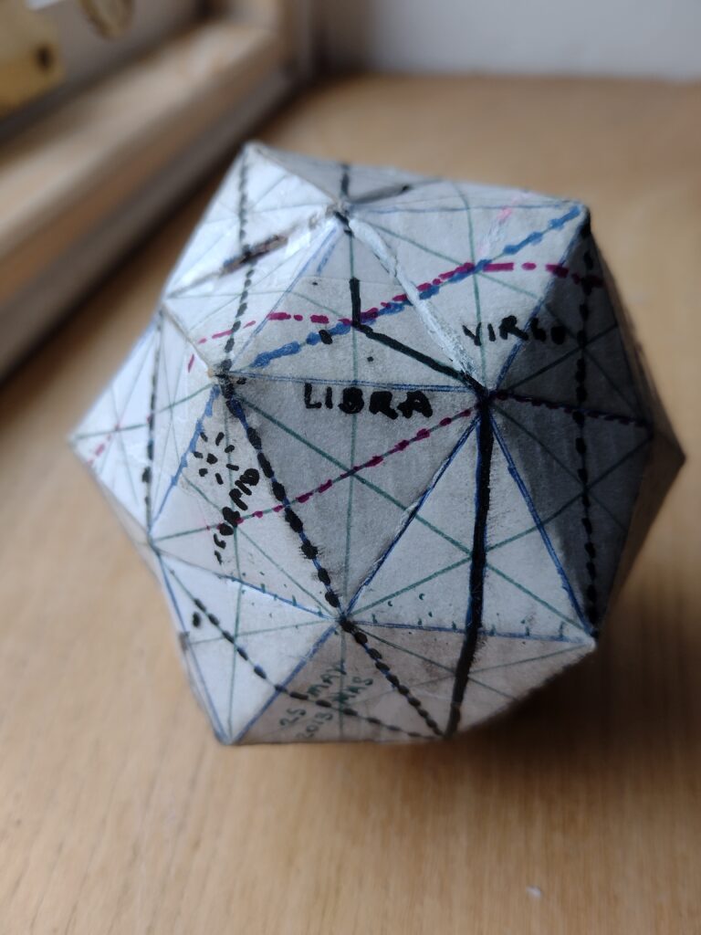 Second elevated dodecahedron © Mark Sutton, 2013. Made 25 May 2013.